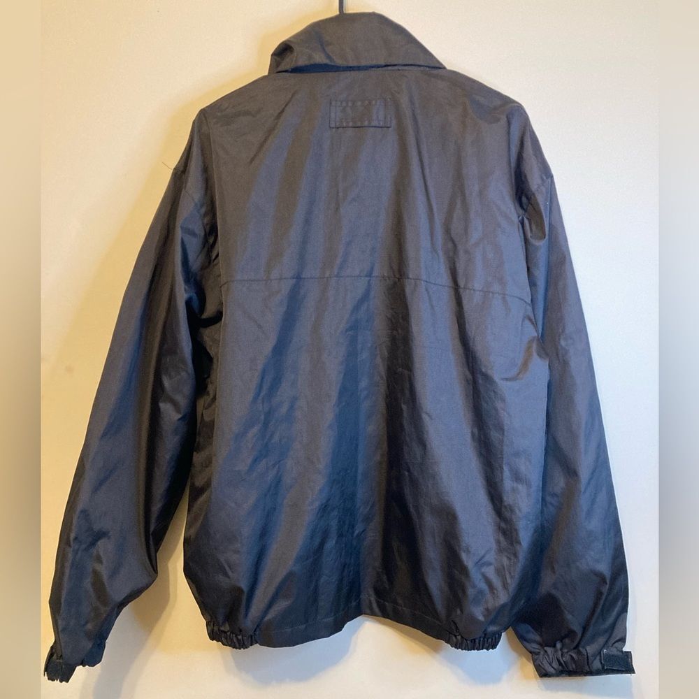 VTG Summit Racing 35th Anniversary Jacket Mens Black Hooded Windbreaker Size XXL - Picture 4 of 9